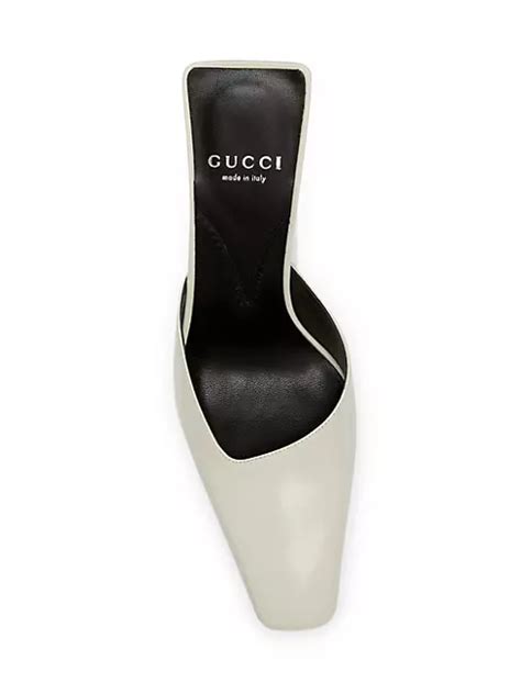 Shop Gucci 55MM Mallory Mules 